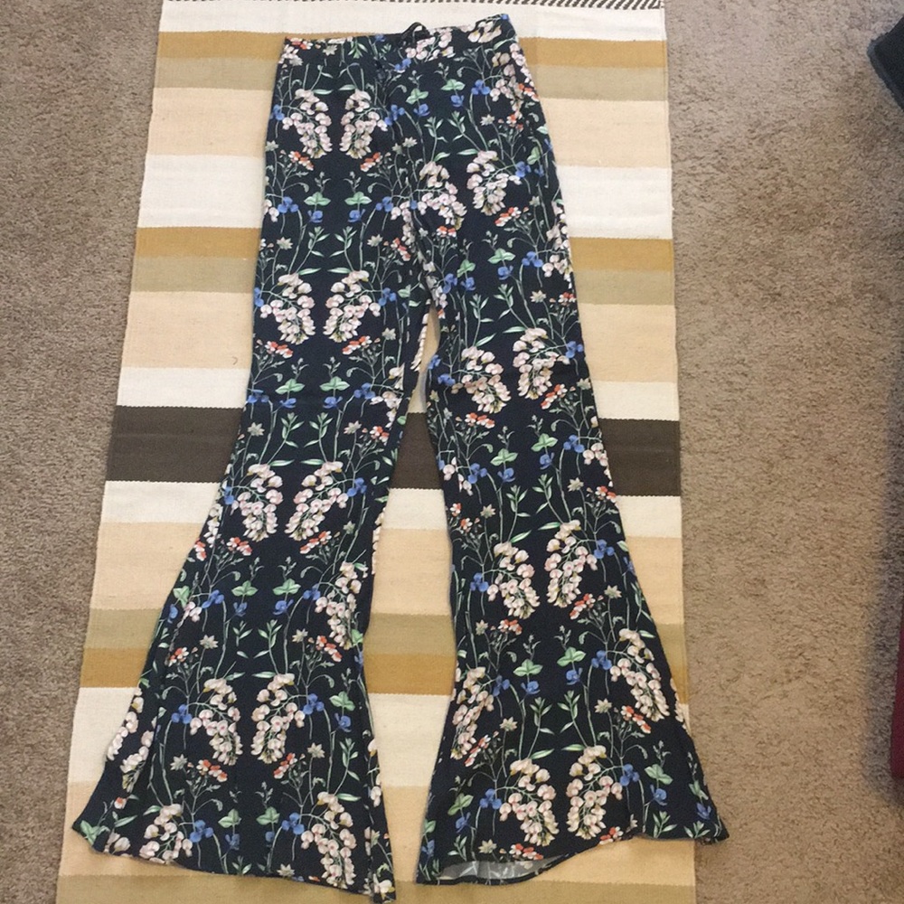 Floral Zara flare pants